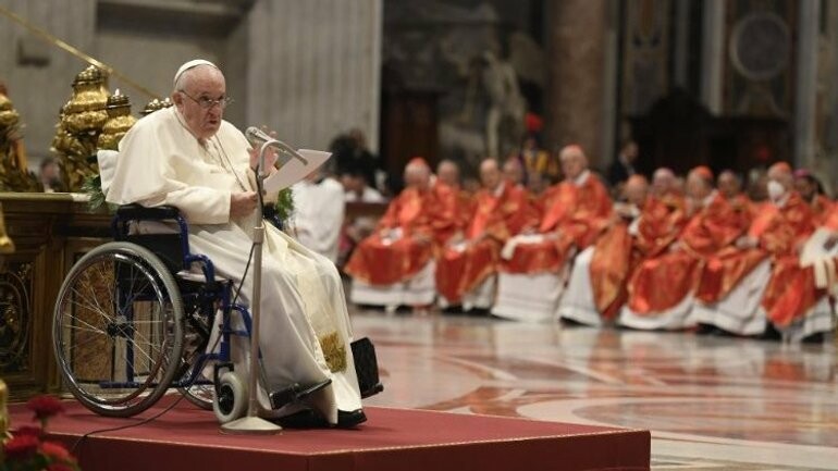 Папа Римський відклав візит в Україну через стан здоров'я