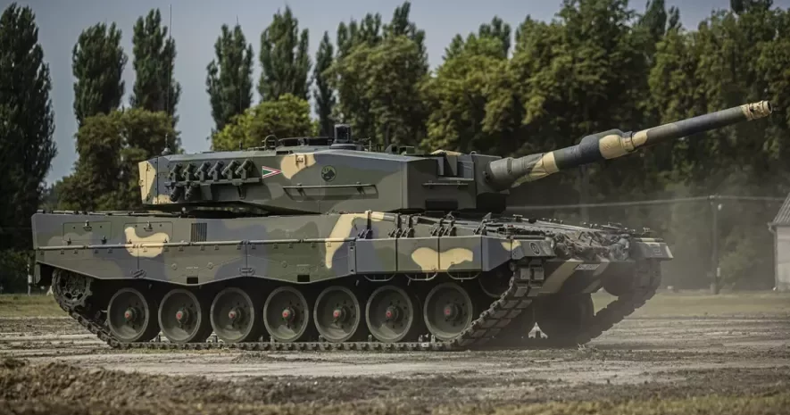 Німецькі танки Leopard вже в Україні 
