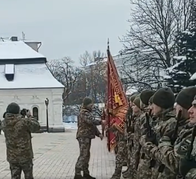 Львівську бригаду тероборони ЗСУ відзначили Бойовим прапором