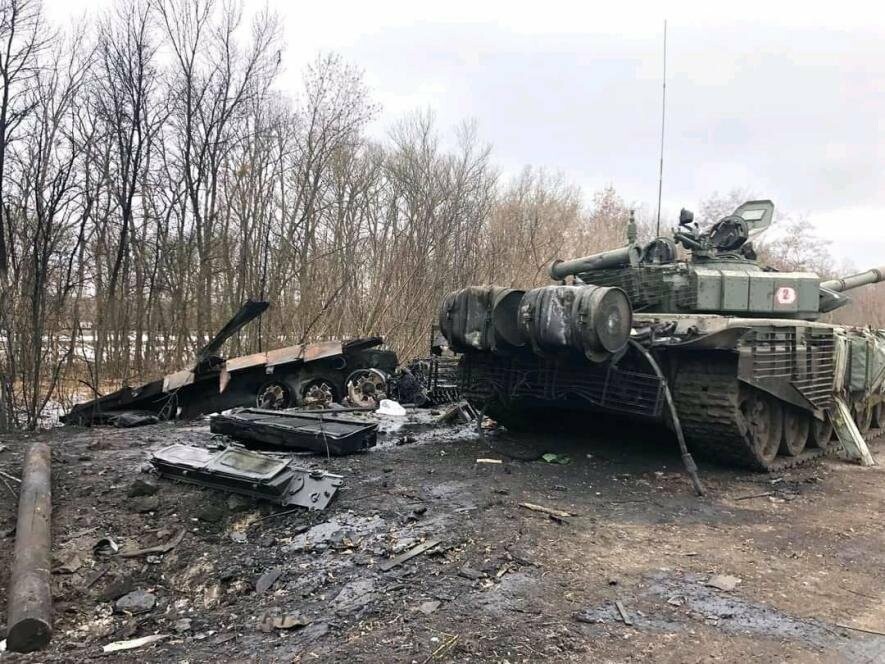 За минулу добу українська армія знищила 140 військових, 6 танків, 15 броньованих машин, 4 БПЛА та 2 артилерійські системи рашистів