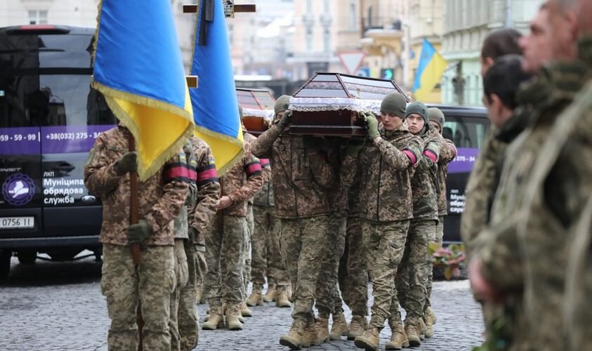 У Львові попрощаються із загиблим Героєм, - ФОТО
