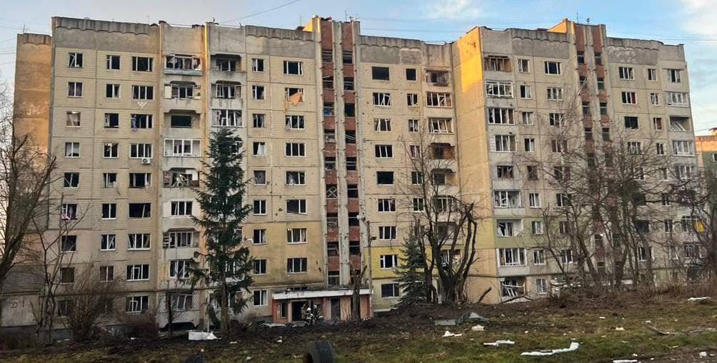 Наслідки атаки по Львову: пошкоджено 18 будинків і понад 2 тисячі вікон