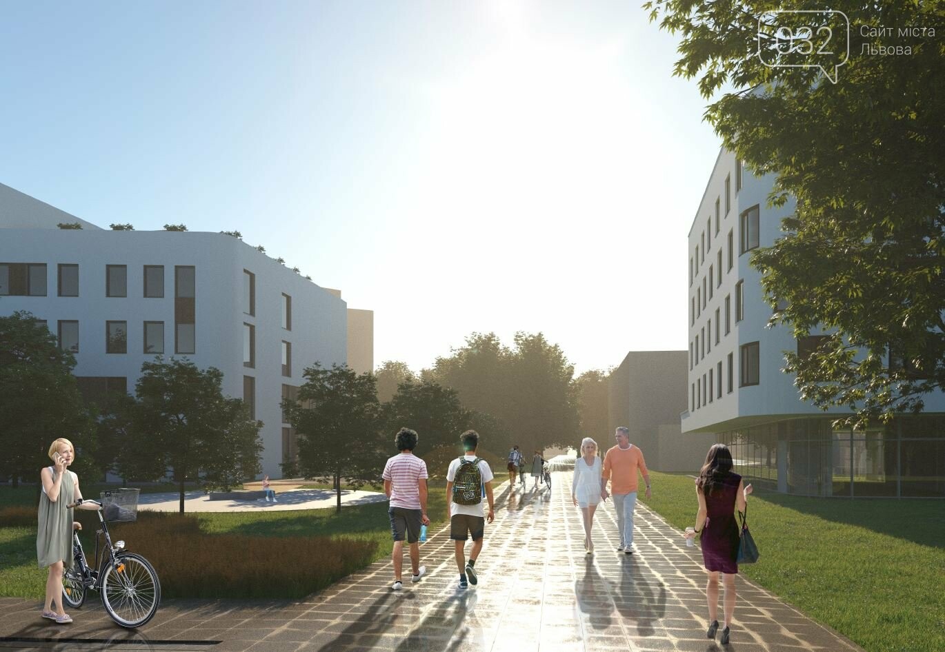 Візуалізація комплексу на Козельницькій Візуалізація комплексу на Козельницькій