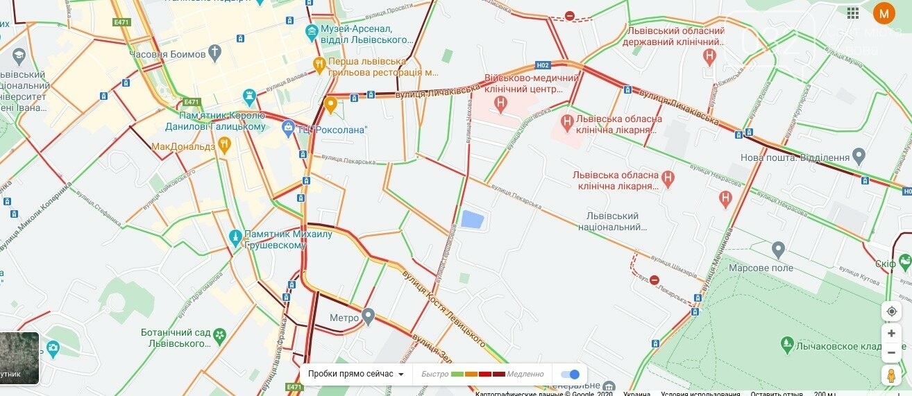 Затори у Львова
