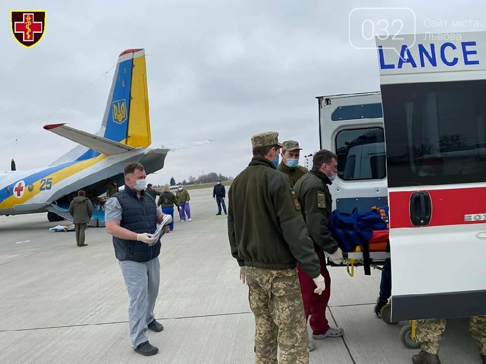 Евакуація шести воїнів ЗСУ із Харкова до Львова, Командування Медичних сил Збройних Сил України