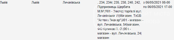 Заплановане відключення електроенергії у Львові на 6 травня, — АДРЕСИ, фото-7