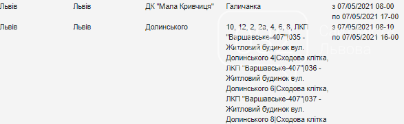 Планові відключення електроенергії на завтрашній день, — АДРЕСИ, фото-2