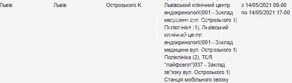 Планові відключення електроенергії у Львові на 14 травня, — АДРЕСИ, фото-8