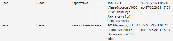 Затверджено графік відключень електроенергії у Львові на 27 травня, — АДРЕСИ, фото-5