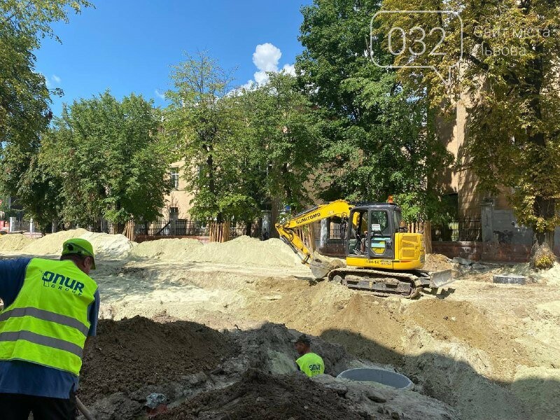 Ремонт вулиці С. Бандери у Львові триває, Фото: 032.ua