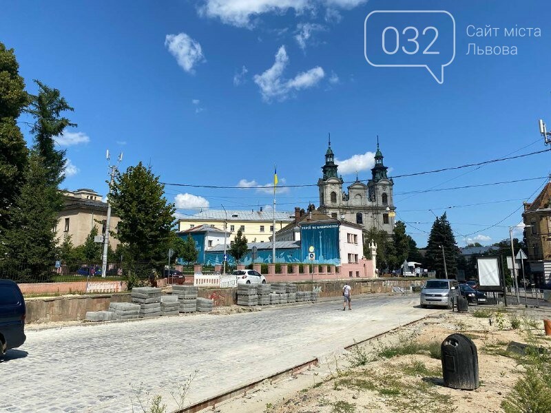 Ремонт вулиці С. Бандери у Львові триває, Фото: 032.ua
