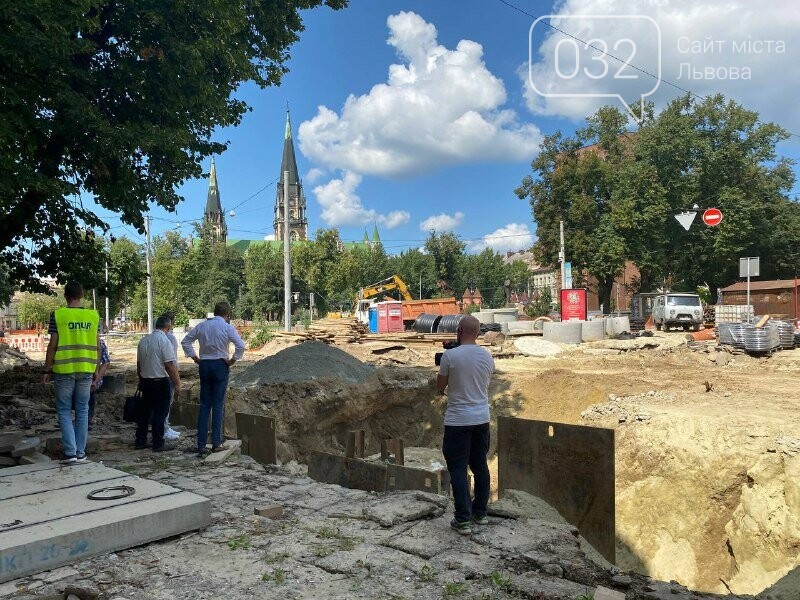Ремонт вулиці С. Бандери у Львові триває, Фото: 032.ua