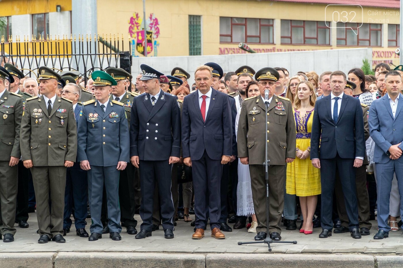 У Львові відкрили найбільший флагшток в області