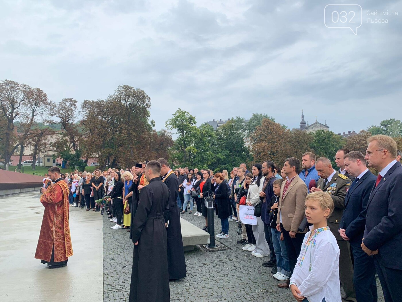 Вечір пам'яті на Меморіалі Героїв Небесної Сотні у Львові