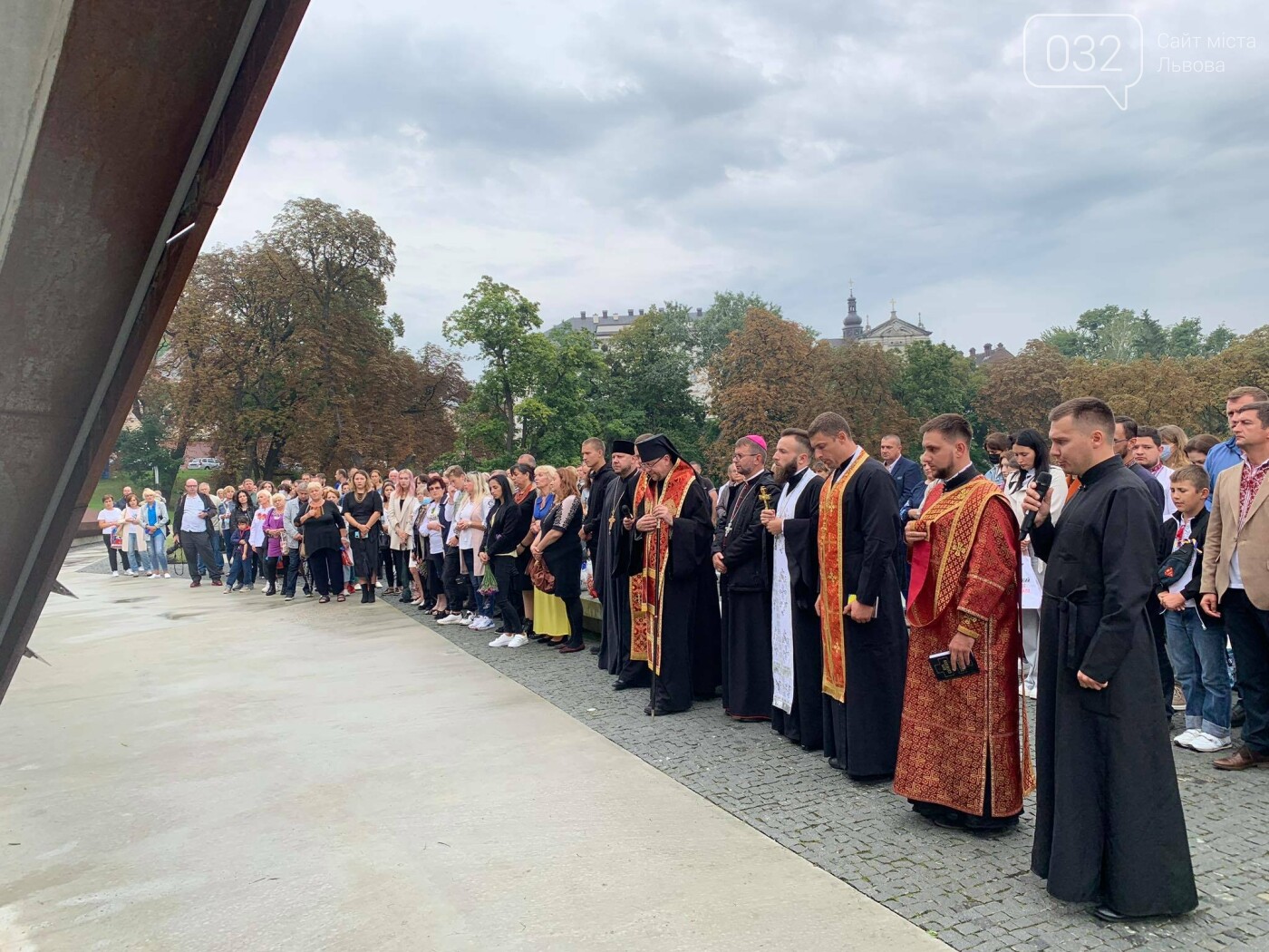 Вечір пам'яті на Меморіалі Героїв Небесної Сотні у Львові