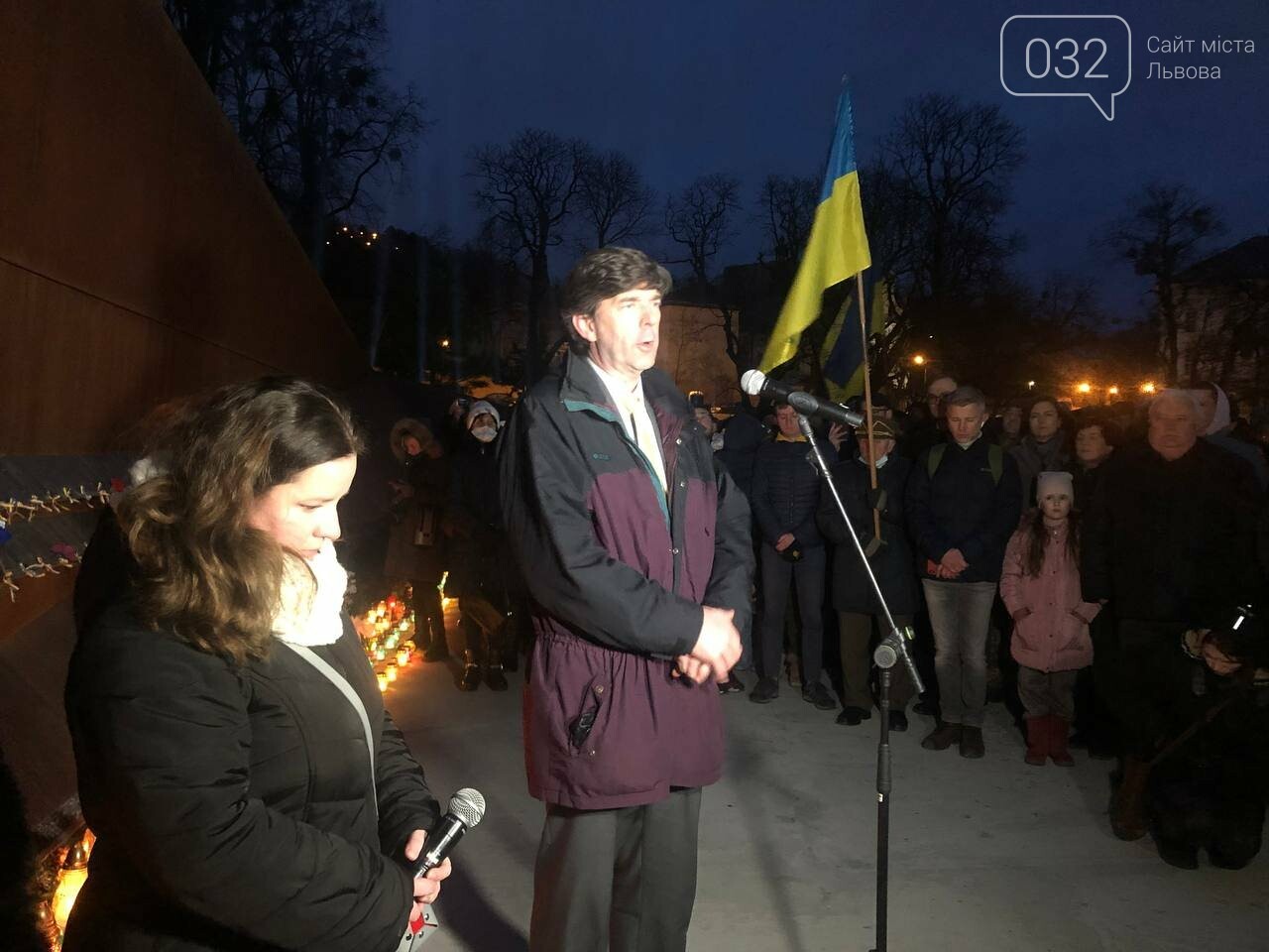 Фото 032.ua, Львів ушанував пам'ять Героїв Небесної Сотні. Львів ушанував пам'ять Героїв Небесної Сотні.