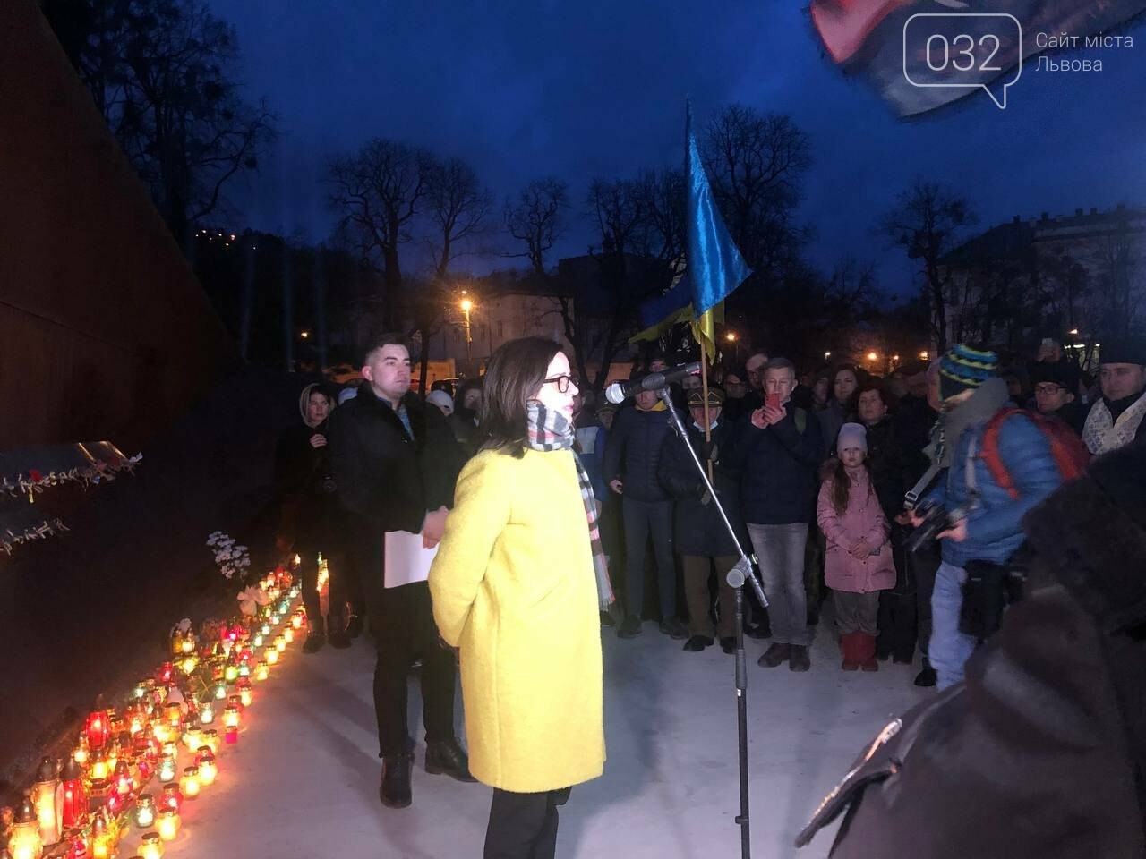 Фото 032.ua, Львів ушанував пам'ять Героїв Небесної Сотні. Львів ушанував пам'ять Героїв Небесної Сотні.