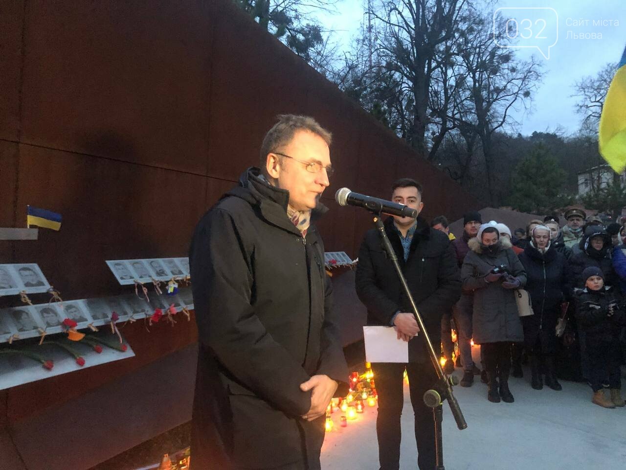 Фото 032.ua, Львів ушанував пам'ять Героїв Небесної Сотні. Львів ушанував пам'ять Героїв Небесної Сотні.