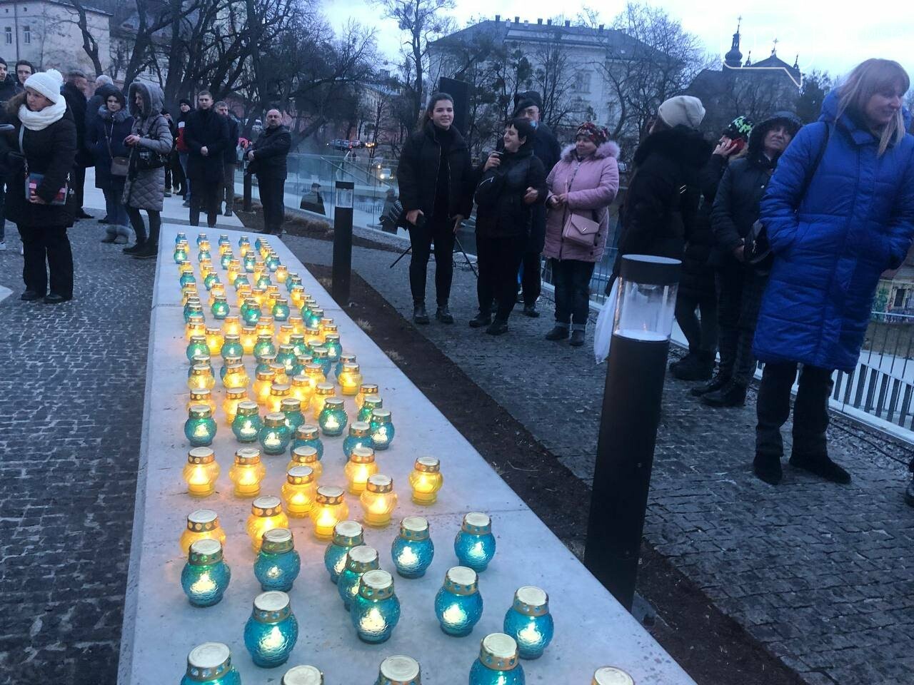 Фото 032.ua, Львів ушанував пам'ять Героїв Небесної Сотні. Львів ушанував пам'ять Героїв Небесної Сотні.