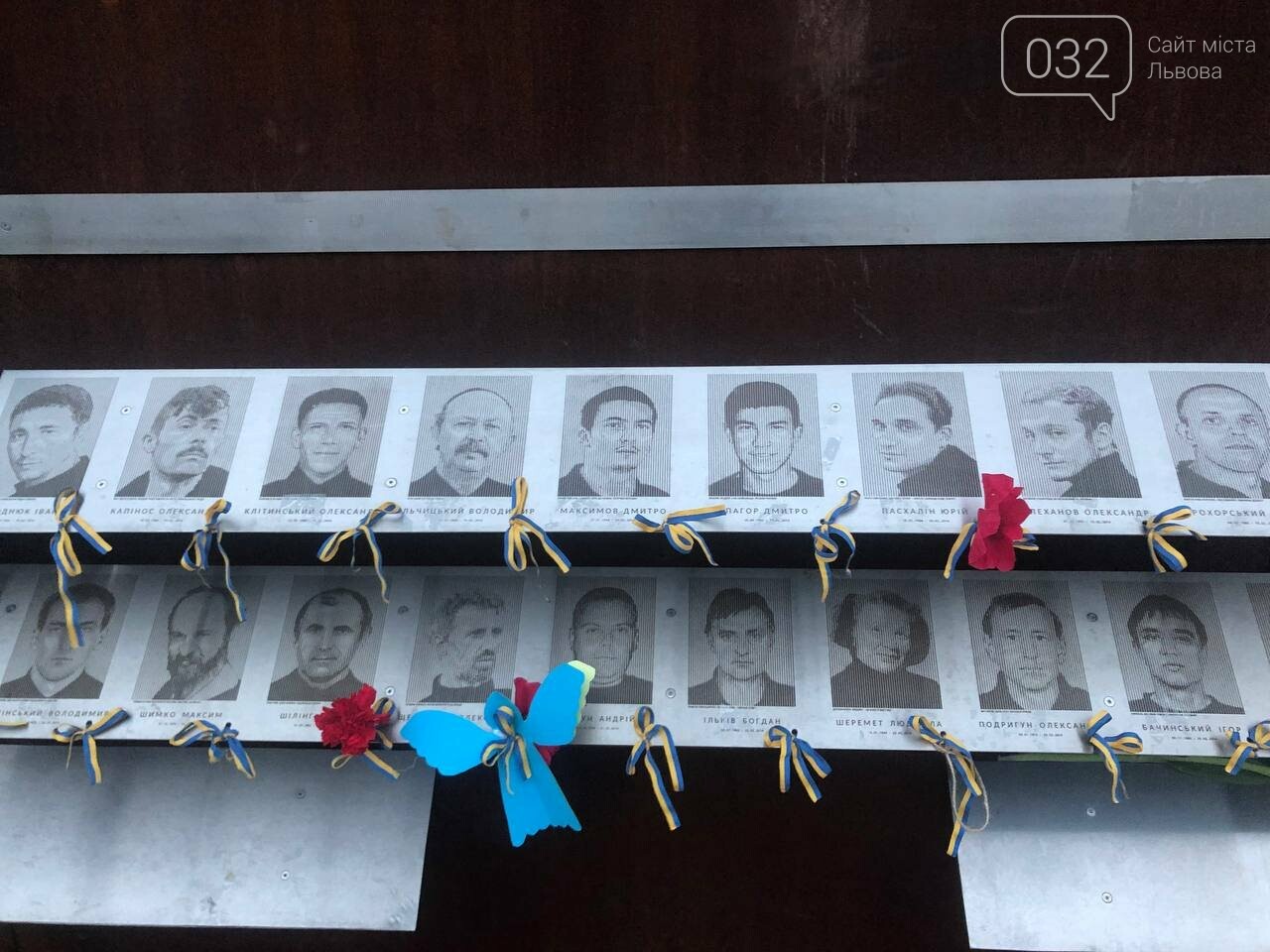 Фото 032.ua, Львів ушанував пам'ять Героїв Небесної Сотні. Львів ушанував пам'ять Героїв Небесної Сотні.