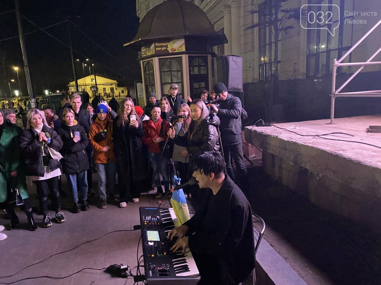 У Львові виступив український артист Меловін.