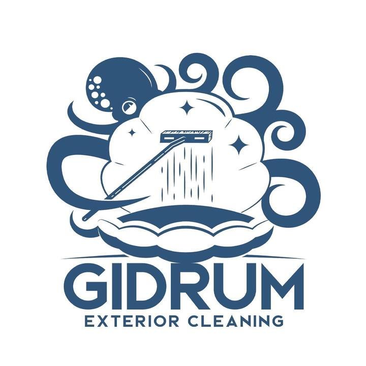 Логотип - Gidrum миття вікон і фасадів у Львові