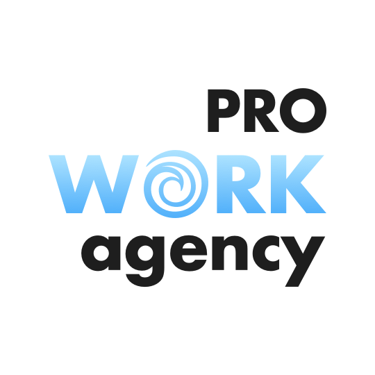 Логотип - Pro Work Agency, працевлаштування за кордоном