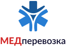 Логотип - «МедПеревозка» - Транспортування та перевезення лежачих хворих та інвалідів у Львові та Україні