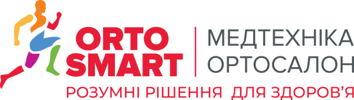 Логотип - Медтехніка ортосалон ORTOSMART. Магазин медичного обладнання