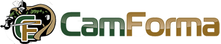 Логотип - CamForma, інтернет-магазин тактичного одягу та військового спорядження
