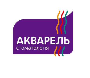 Логотип - Акварель, студія стоматології та ортодонтії