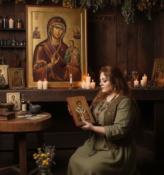 Логотип - Мольфарка Марія - Сильна знахарка зі Львова, спадкова цілителька-травниця