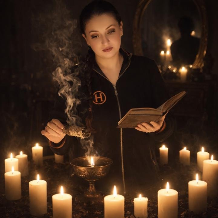 Логотип - Ясновидиця, таролог Тамара - виливання воску, гадання на Таро, постановка захисту