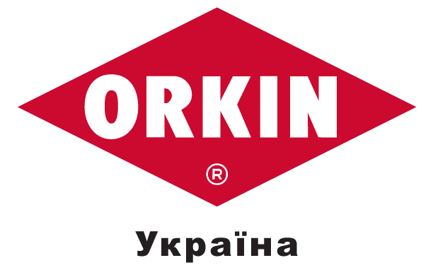 Логотип - ORKIN, послуги з дезінсекції та дератизації