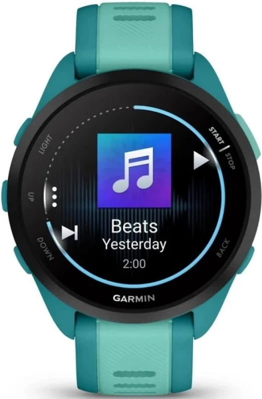 Смарт-часы Garmin Forerunner 165 Music Turquoise/Aqua (010-02863-32/B2) - Зображення 8
