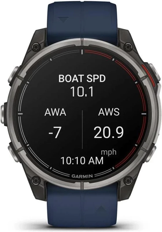 Смарт-часы Garmin Quatix 8 47 mm AMOLED Marine GPS Smartwatch (010-02904-51) - Зображення 8
