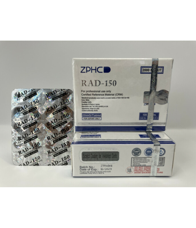 RAD-150 100 tab (20 mg) ZPHC - Зображення 1