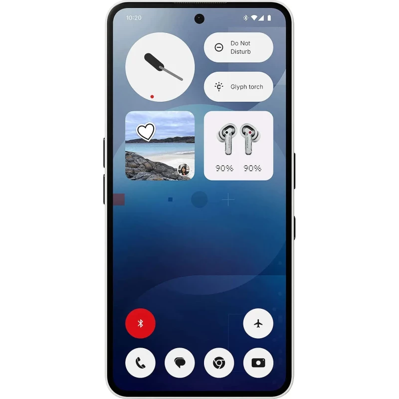 Nothing Phone (3a) 8/128GB White - Зображення 1
