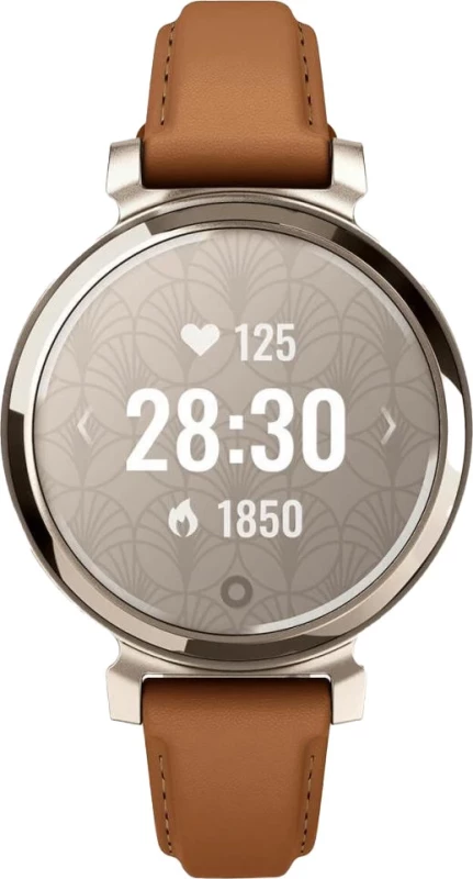 Garmin Lily 2 Classic Cream Gold with Tan Leather Band (010-02839-02/60) - Зображення 1