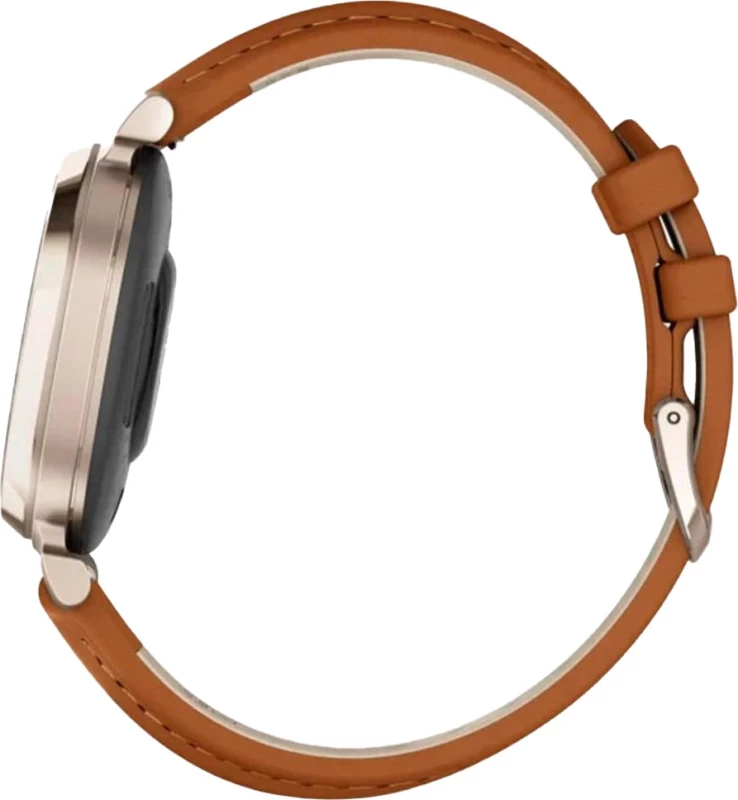 Garmin Lily 2 Classic Cream Gold with Tan Leather Band (010-02839-02/60) - Зображення 2