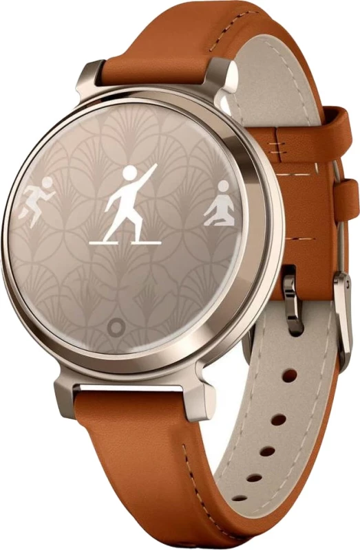 Garmin Lily 2 Classic Cream Gold with Tan Leather Band (010-02839-02/60) - Зображення 3