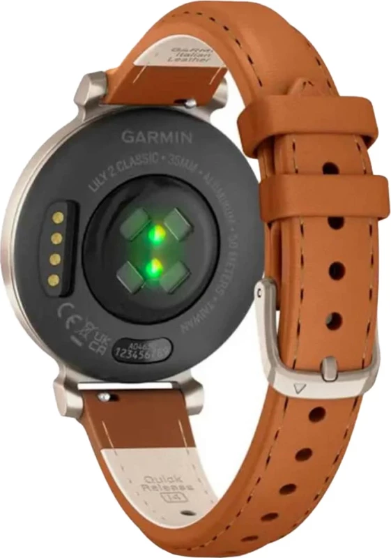 Garmin Lily 2 Classic Cream Gold with Tan Leather Band (010-02839-02/60) - Зображення 5