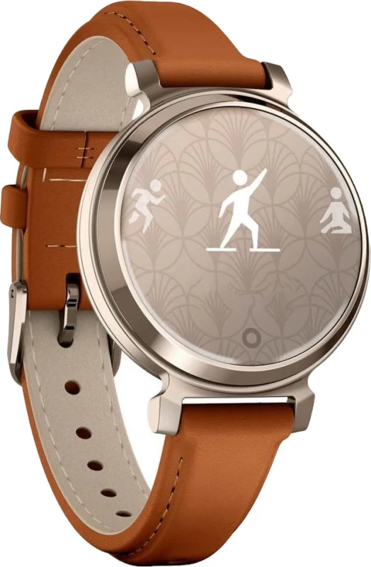 Garmin Lily 2 Classic Cream Gold with Tan Leather Band (010-02839-02/60) - Зображення 7