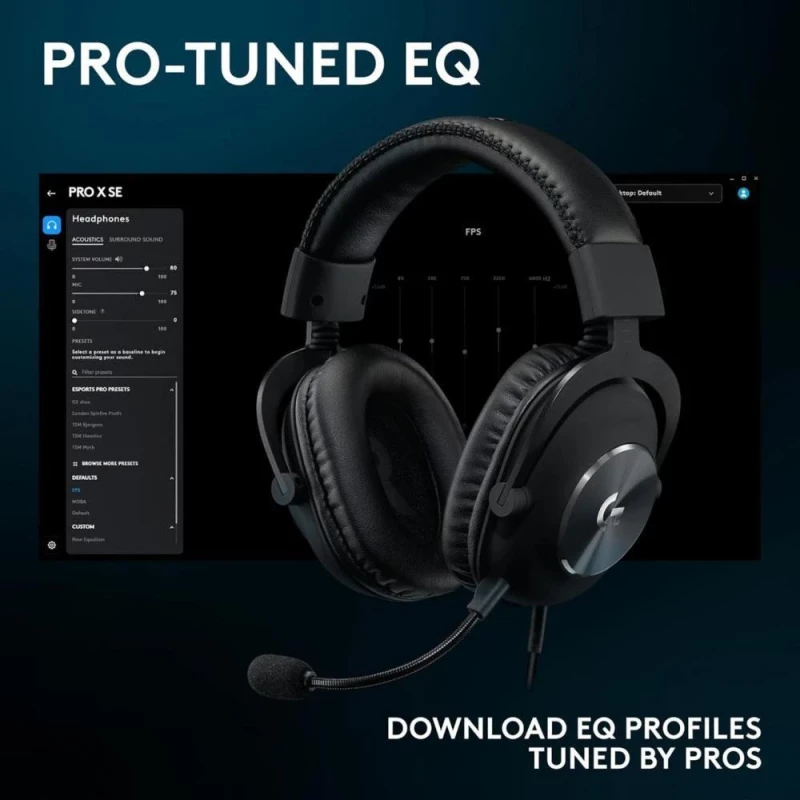 Logitech G PRO X SE Black (981-001470) - Зображення 6