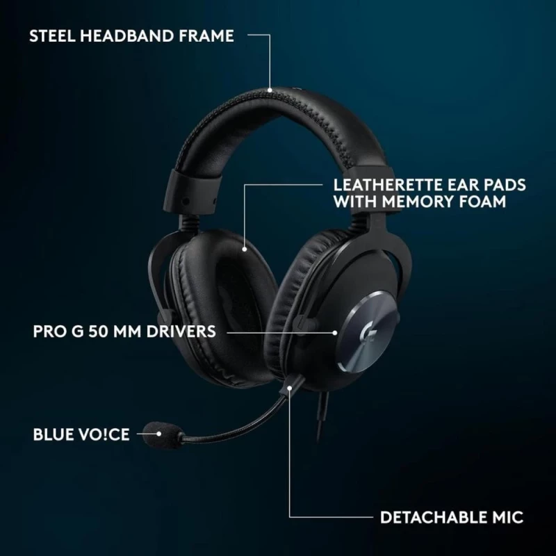 Logitech G PRO X SE Black (981-001470) - Зображення 7