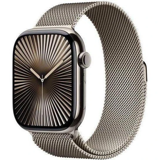 ремешок Apple Milanese Loop Natural Watch 44/45/46/49mm - S/M (MC7J4) - Зображення 1