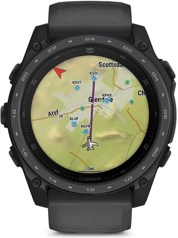 Смарт-часы Garmin tactix 8 - 51 mm AMOLED Cerakote Slate Grey w. Applied Ballistics Ultralight (010-04553-01) - Зображення 5