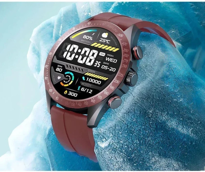 Смарт-часы Haylou Solar Pro LS18 Brown - Зображення 4