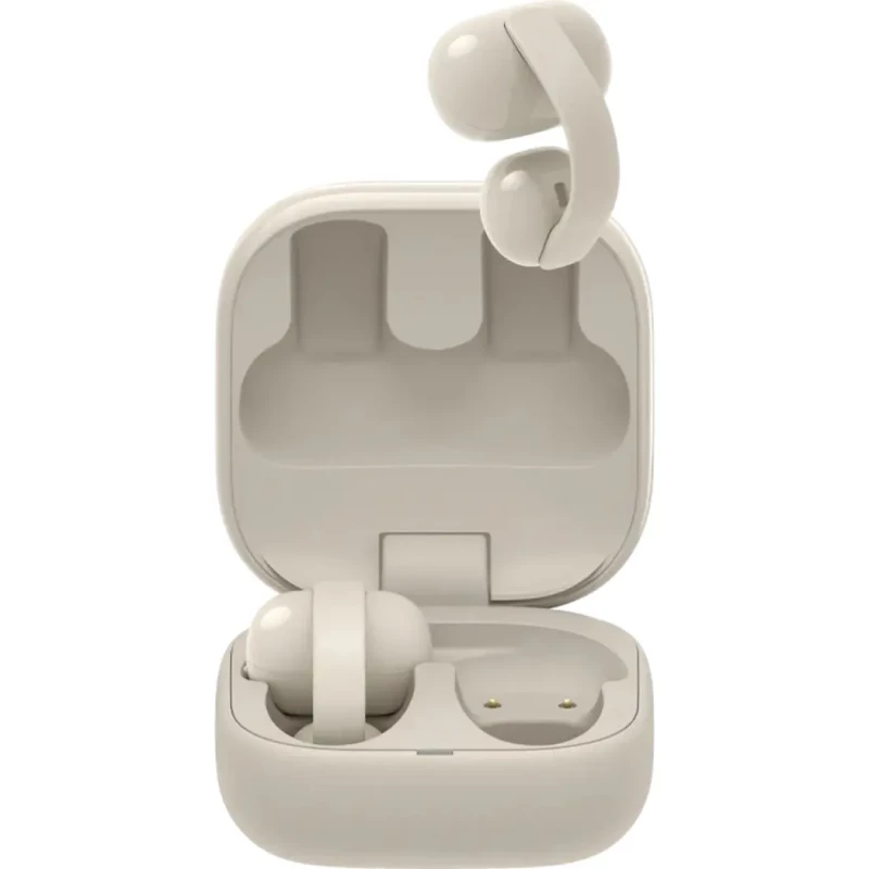 Sony LinkBuds Clip Open-Ear Truly Wireless Earbuds Greige (WF-LC900/C)