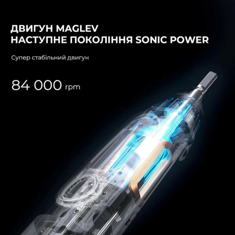 Электрическая зубная щетка Oclean X Plus Pro Digital Silver (6970810556179) - Зображення 4